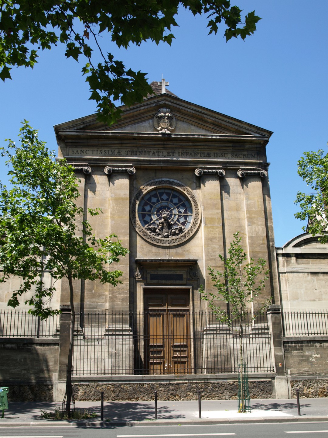 Pentagram in the Church Window